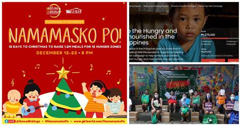 List Give Back This Christmas Thru Charity Initiatives For Filipino Families