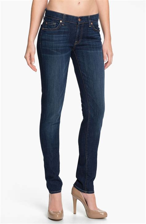 7 For All Mankind Roxanne Skinny Stretch Jeans Warm