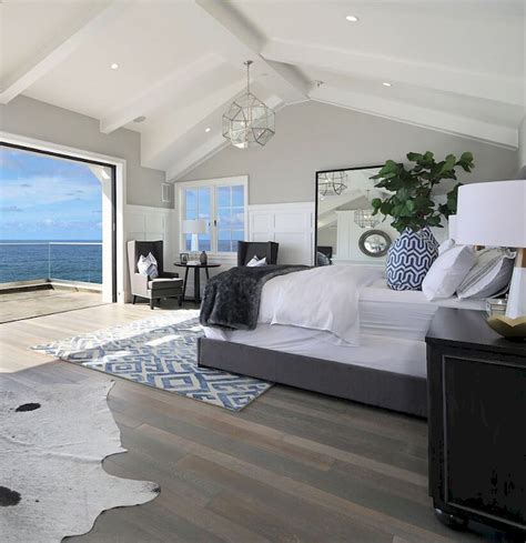 Modern Coastal Master Bedroom Decorating Ideas 20 With Images