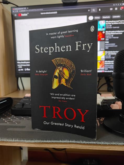 Troy Stephen Fry Hobbies And Toys Books And Magazines Fiction And Non