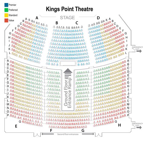 Kings Theater Seating Chart