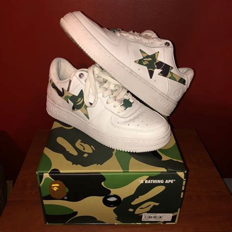 Bape Bapesta Abc Camo Green Authentic Og Box Grailed