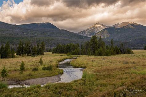 Colorado River Kawuneeche Valley Rocky Mountain National