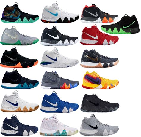 In a photo snapped by nba legend reggie miller on the set of the latest the silhouette is somewhat reminiscent of the nike kyrie 1, the toothed midsole treatment in particular bringing that shoe to mind. Nike Kyrie Irving 4 Basketball Sneaker Men's Lifestyle Shoes | eBay