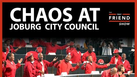 Big Fight In Joburg City Council As Eff Tries To Remove Speaker Youtube