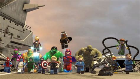 Lego Marvel Super Heroes Review Heroes Assemble Game Informer