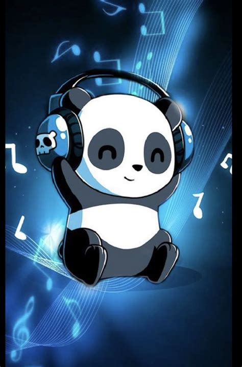 Dj Panda Cute Emoji Wallpaper Dj Panda Cute Panda Wallpaper