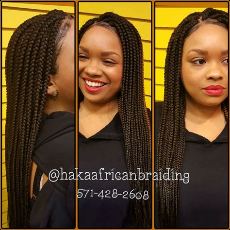 get your long poetic justice braids done today at haka african braiding located inside the