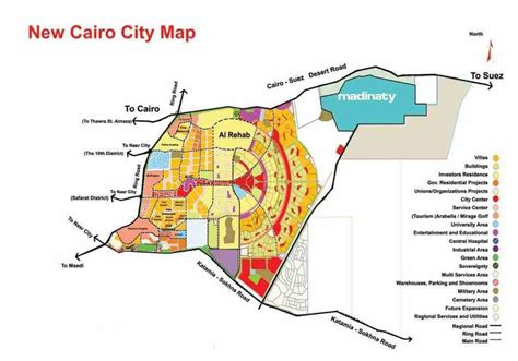 Negara itu menerima sekitar 3,5 juta wisatawan dari januari hingga juni. Baru peta kairo - New cairo senyawa peta (Mesir)