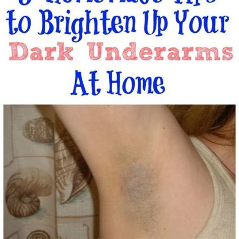 3 Very Simple Homemade Tips To Brighten Up Your Dark Underarms At Home