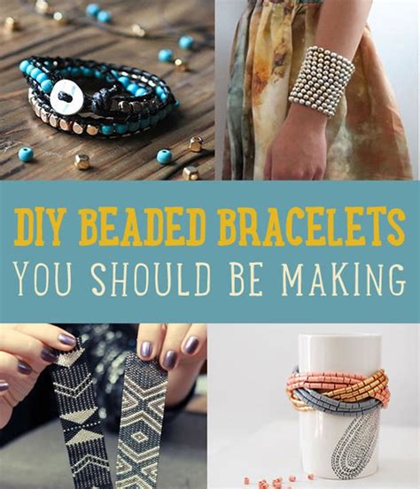 I create this diy beaded bracelet by using three different beads. DIY Beaded Bracelets You Should Be Making DIY Projects ...