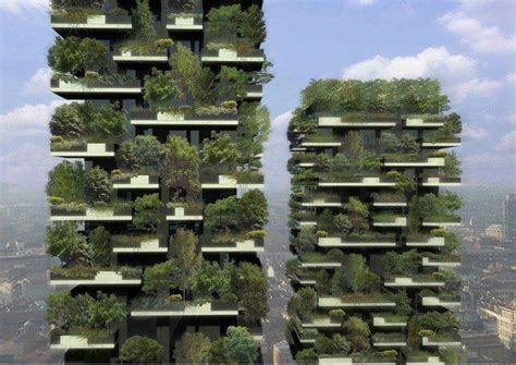 Bosco Verticale Worlds First Vertical Forest In Milan What D Facts