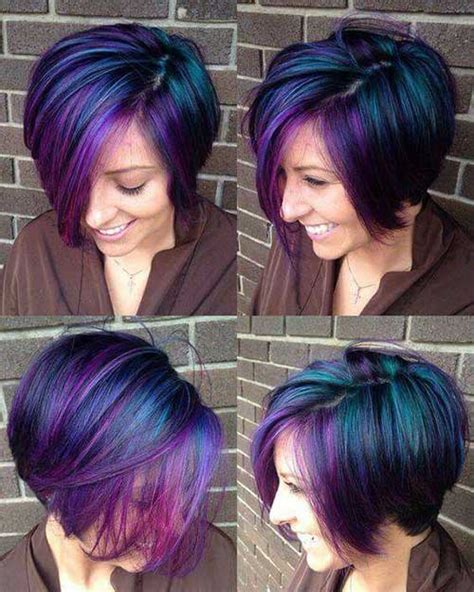One part of the body most could be the attention of men and women in maintaining her appearance is the hair. Perfect Hair Colors for Short Haircuts | Short Hairstyles ...