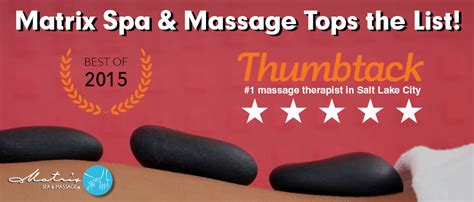 Matrix Massage And Spa Massage Therapy In Salt Lake City Ut