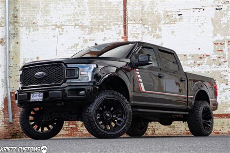 Lifted 2018 Ford F 150 Lariat With 6 Inch Rough Country Lift Kit 22脳12