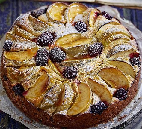 If you buy from a link, we may earn a commission. Low Cal Recipe: Apple & Blackberry Cake | Low cal dessert ...