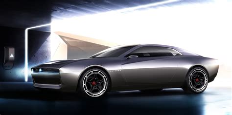 Dodge Charger Daytona Srt Banshee 2024 With Car Interior 3d Model