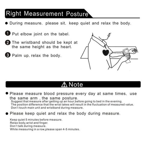 Arm Position Blood Pressure Diagram Wiring Site Resource