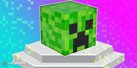 Minecraft How To Get A Creeper Head