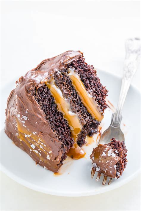 Salted Caramel Chocolate Cake Baker By Nature