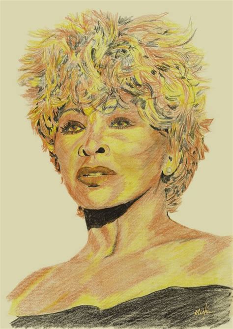 Tina Turner Michael Isaac Portraiture