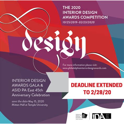 2020 Interior Design Awards Competition Deadline Extended To 22820
