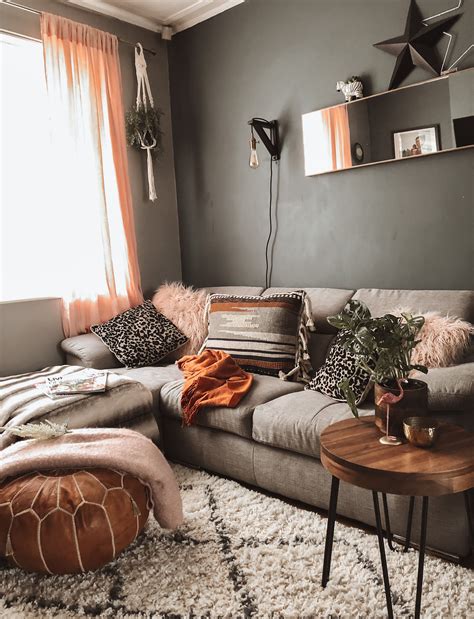Boho Eclectic Livingroom Cozy Eclectic Home Eclectic Home Living