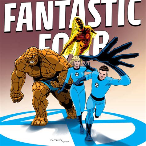 The Fantastic Four 1966 By Arunion On Deviantart
