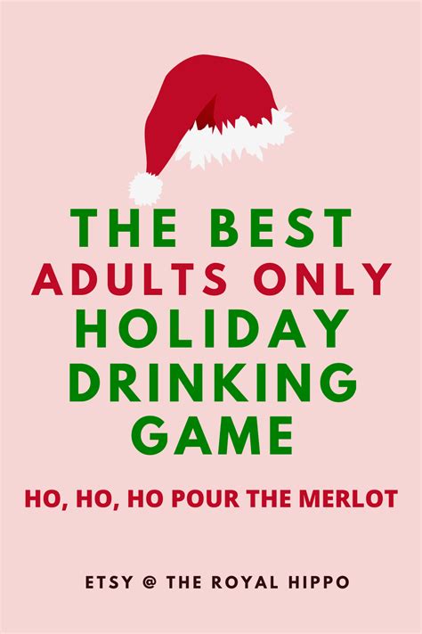 Pin On Holiday Drinking Games Christmas Games For Groups