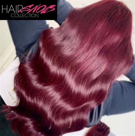 Lace Front 13x4 Burgundy 99j Body Wave Wig Hair Snob Collection Llc