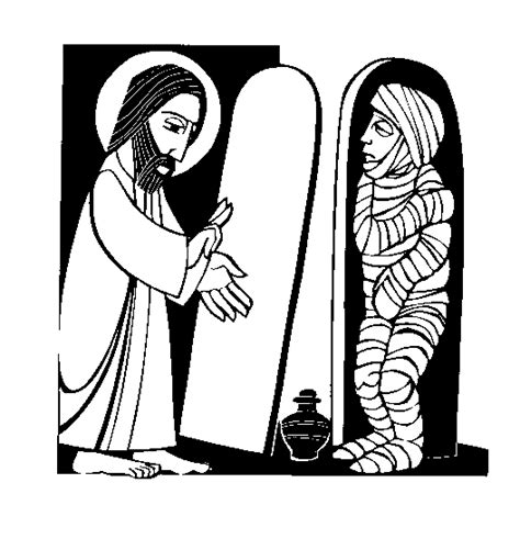 Jesus Raises Lazarus From The Dead Free Image Download