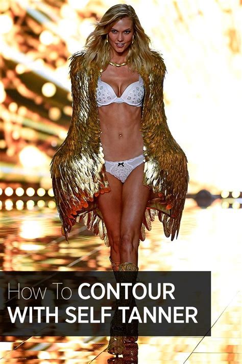 how to contour with self tanner self tanner tanning skin care celebrities female