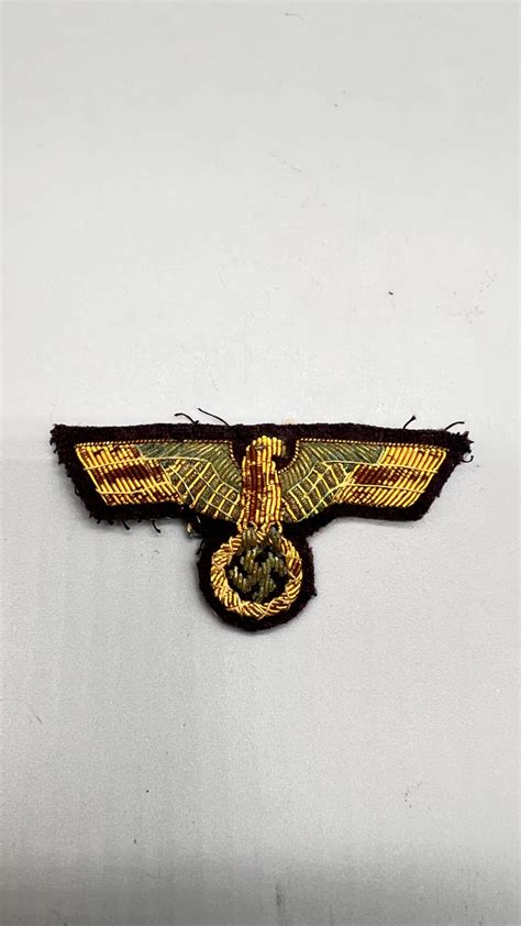 Kriegsmarine Officers Cap Eagle I Ww2 German Militaria And Insignia