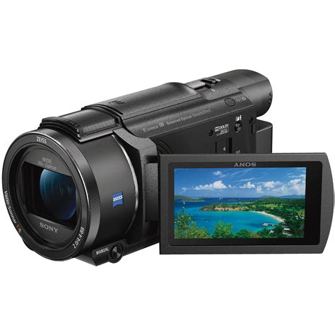 Sony Fdr Ax53 4k Ultra Hd Handycam Camcorder Fdrax53b Bandh Photo