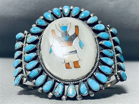 Victor Moses Begay Vintage Navajo Turquoise Sterling Gem