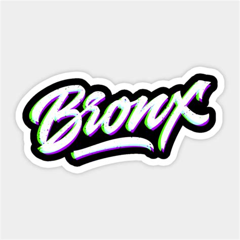 Bronx Custom Made Calligraphic Logo Lettering Bronx New York
