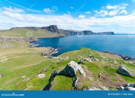 Scottish Coastline Stock Image Image Of Hill Coast 31263521