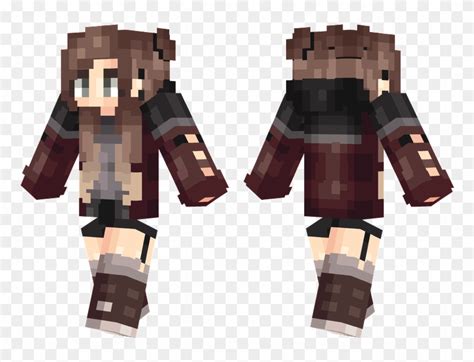 Minecraft Girl Skin With Ombre Hair Aviana Gilmore