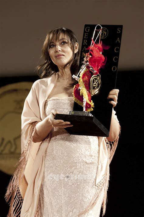 Monica Bellucci Receives The Taormina Art Award In Taormina Italy Jun 11 Monica Bellucci
