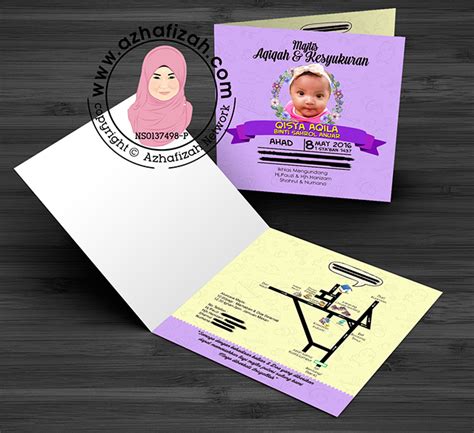 Undangan digital aqiqah | kartu bayi, contoh kartu nama. Design Kad Jemputan Majlis Aqiqah & Kesyukuran | Blog ...