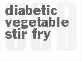 Renal and renal diabetic food choices. Diabetic Vegetable Stir-Fry Recipe | CDKitchen.com
