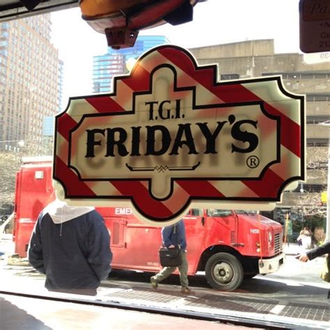 Tgi Fridays Now Closed Financial District New York Ny
