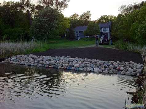 Riprap Shoreline Restoration Lakeshore Guys Mn Shoreline Experts