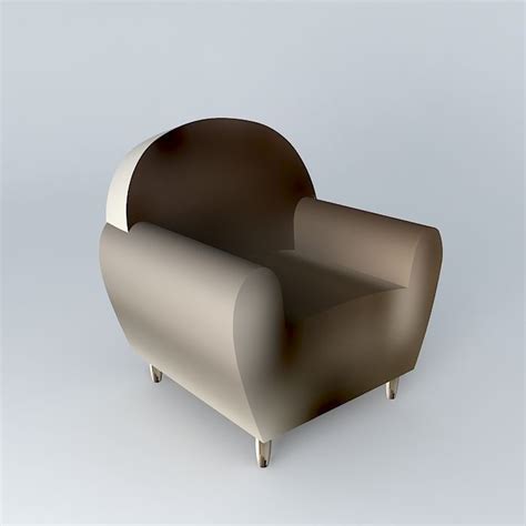 Comfortable Armchair 3d Model Cgtrader