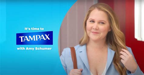 Amy Schumer Tampon Commercials Under Fire Comedian Responds
