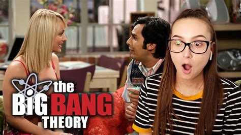raj can talk to women the big bang theory season 1 part 3 5 reaction youtube