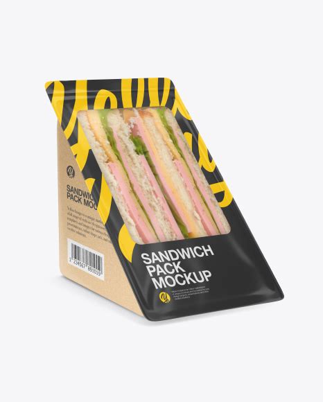 40 Best Sandwich Packaging Mockup Templates Free And Premium