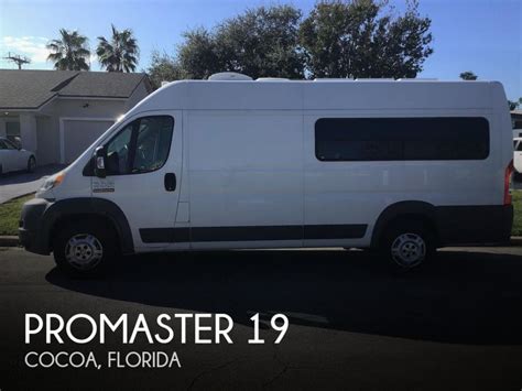 Dodge Promaster Class B Rvs For Sale