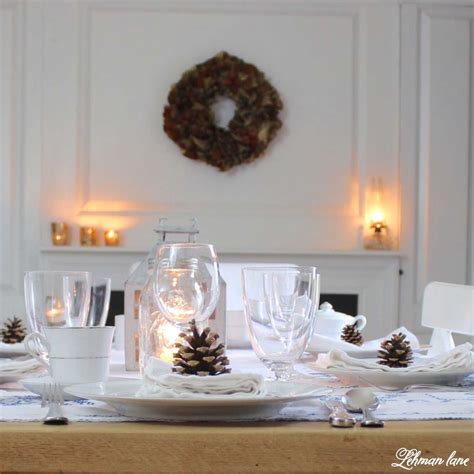 Decorating A Beautiful Winter Table With Easy Decor Ideas Lehman Lane