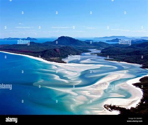 8630 Whitehaven Beach Whitsunday Islands Queensland Australia Stock